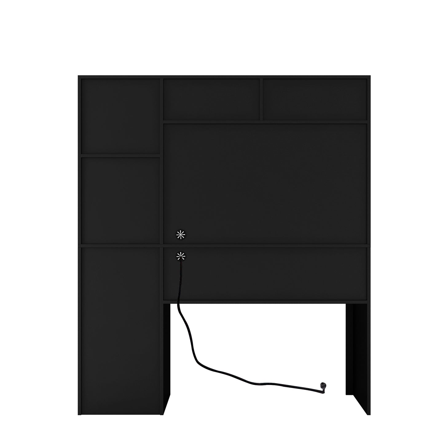Scrivania con Libreria, Cassetti e Porte USB – Organizzazione Intelligente per il Tuo Spazio Studio o Ufficio