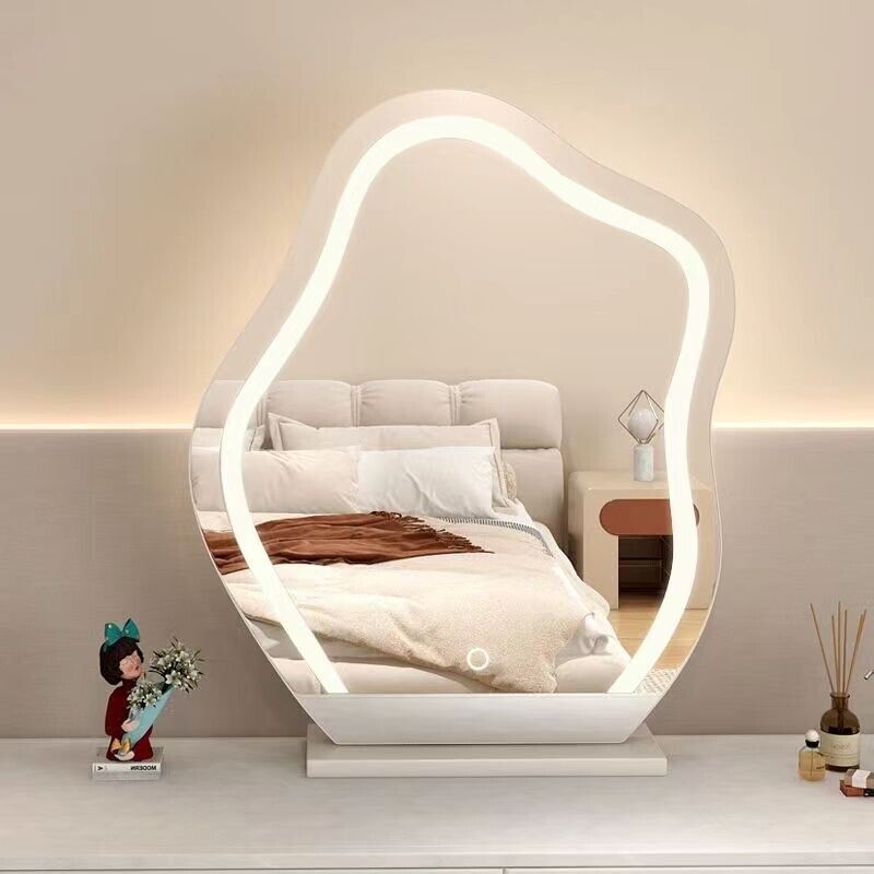 Specchio Vanity a Forma di Nuvola – con Luci LED a 3 Tonalità