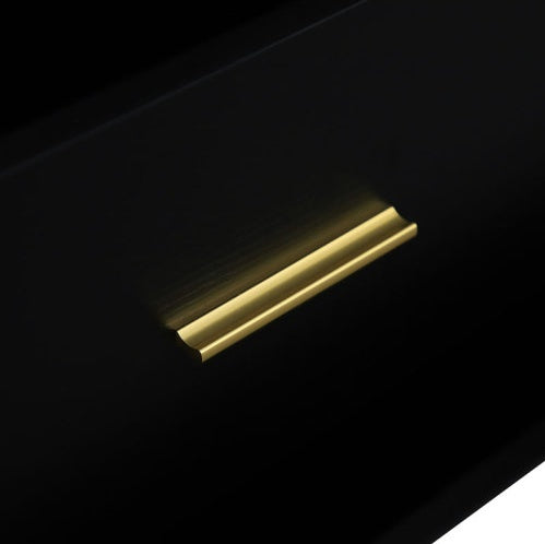 Toeletta Nera con 6 Cassetti – Eleganza Funzionale per la Tua Camera da Letto