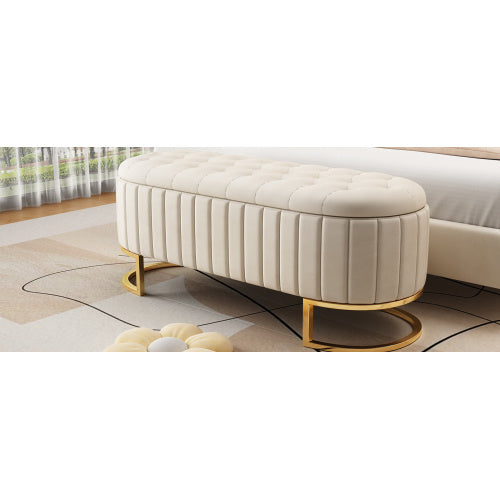 Pouf Contenitore in Velluto – Eleganza & Funzione in un Solo Gesto