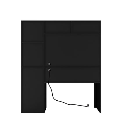 Scrivania con Libreria, Cassetti e Porte USB – Organizzazione Intelligente per il Tuo Spazio Studio o Ufficio
