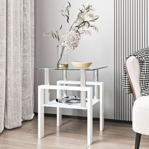 Tavolino in Vetro Temperato – Eleganza Minimal per Ogni Ambiente