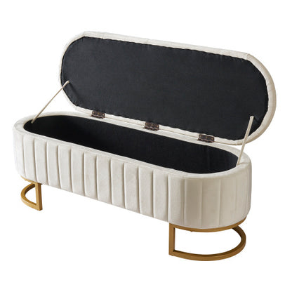 Pouf Contenitore in Velluto – Eleganza & Funzione in un Solo Gesto