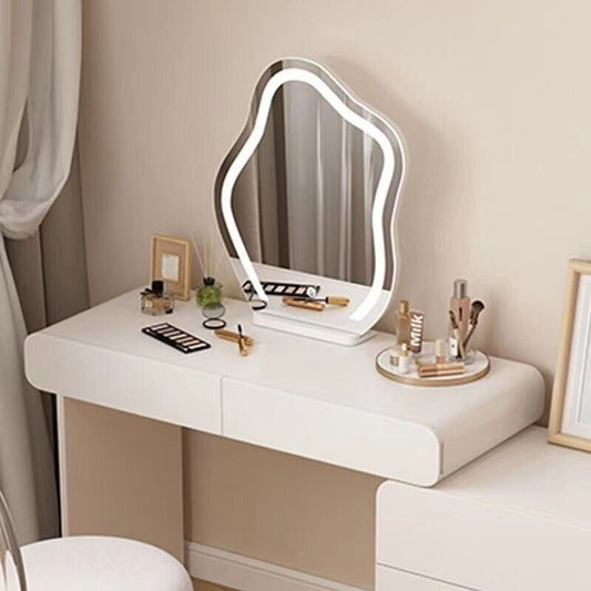 Specchio Vanity a Forma di Nuvola – con Luci LED a 3 Tonalità